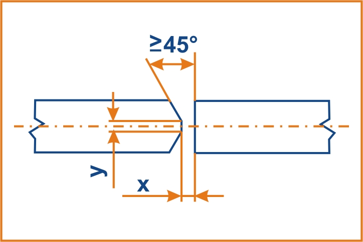 betonacél hegesztés 45 tompakötés